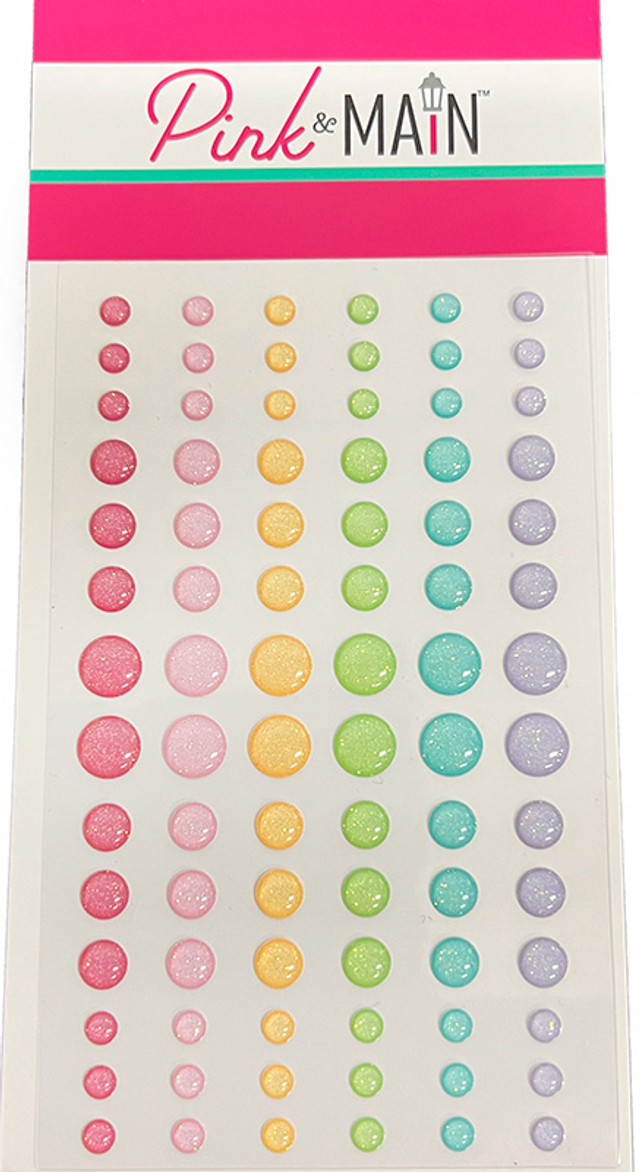 Pink & Main Crafty Friends Sticky Gems