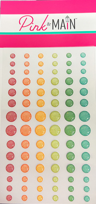 Pink & Main Summer Fruits Sticky Gems