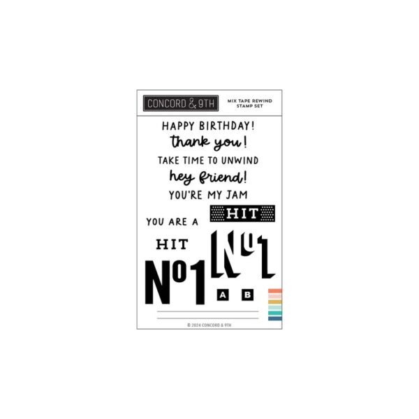 Concord & 9th Stamp Mix Tape Rewind