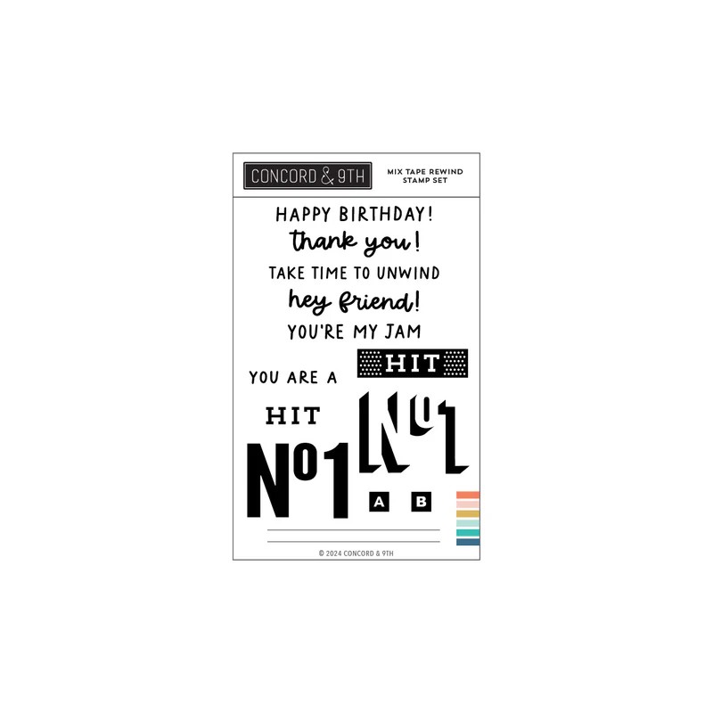 Concord & 9th Stamp Mix Tape Rewind