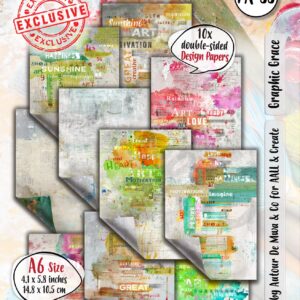 AALL & CREATE A6 PAPER GRAPHIC GRACE