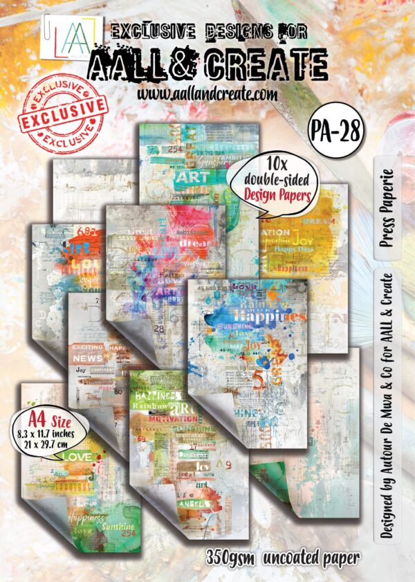 AALL & CREATE A4 PAPER PRESS PAPERIE