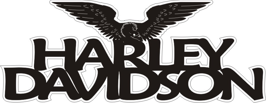 Petticoat Parlor Harley Davidson With Eagle