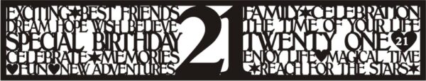 Petticoat Parlor Birthday Border 21