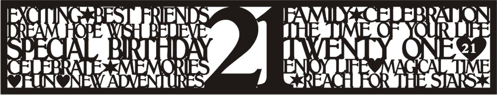 Petticoat Parlor Birthday Border 21