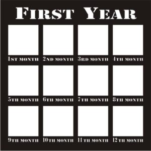 Petticoat Parlor First Year Frame