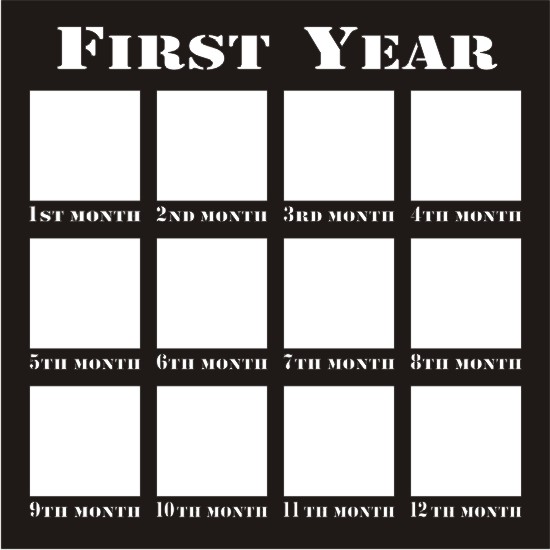 Petticoat Parlor First Year Frame