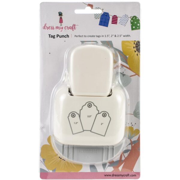 DRESS MY CRAFT PUNCH TAG ROUNDED DRESS MY CRAFT PUNCH TAG ROUNDED