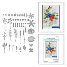 SPELLBINDERS HOLIDAY BLOOMS DIE