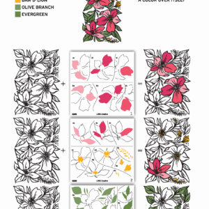 LDRS Stencil in the Garden