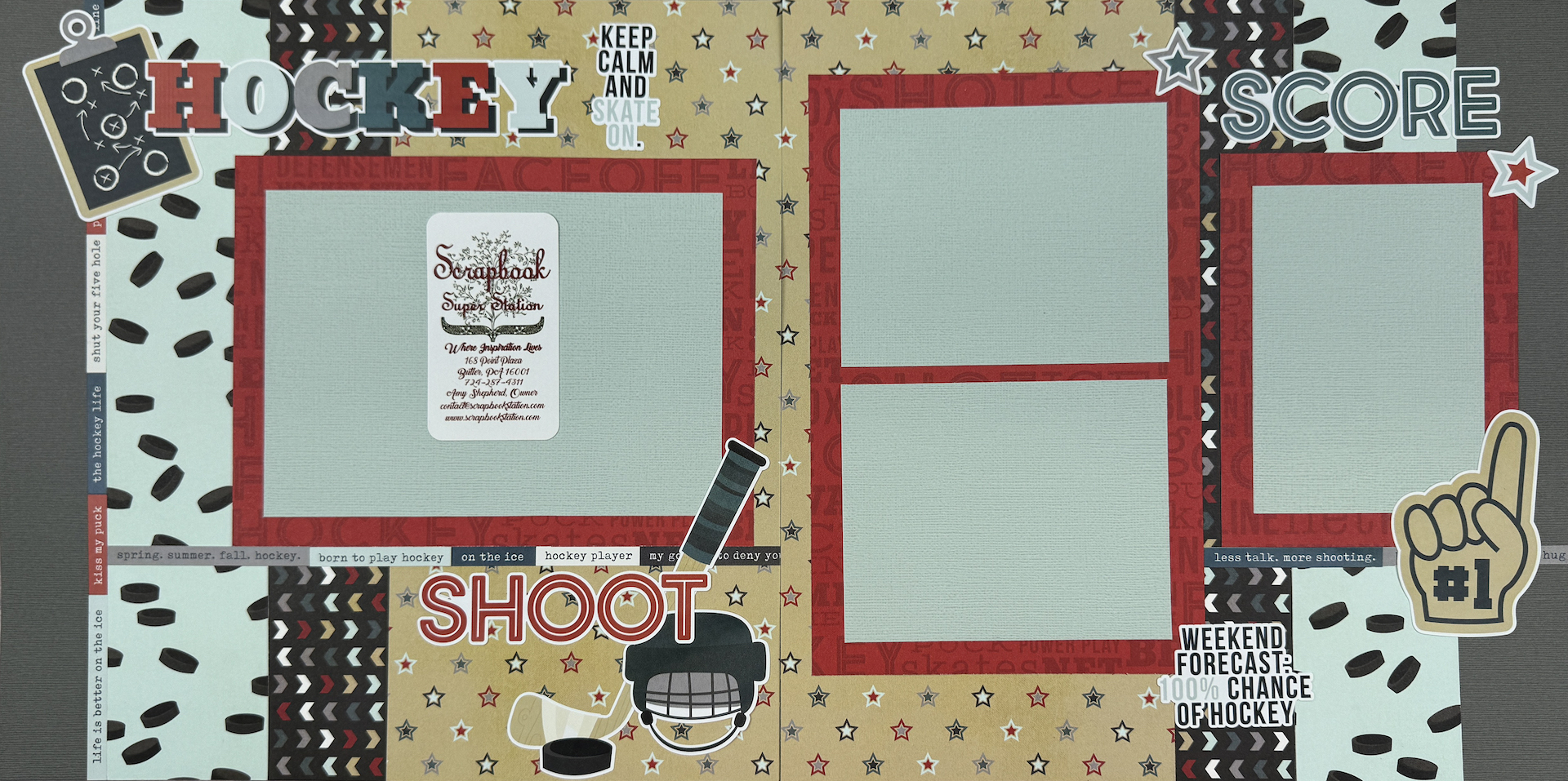 Simple Stories Hockey