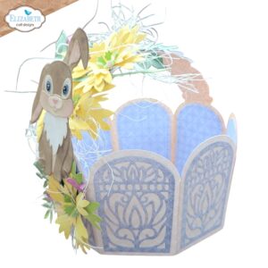 ELIZABETH CRAFTS DIE DECORATIVE DIMENSIONAL BASKET