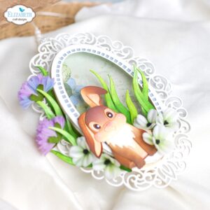 ELIZABETH CRAFTS DIE FLORAL GREENERY 3