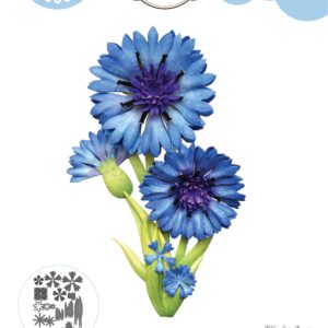 ELIZABETH CRAFTS DIE CORNFLOWER