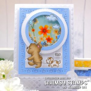 Whimsy Die Bear Bubbles