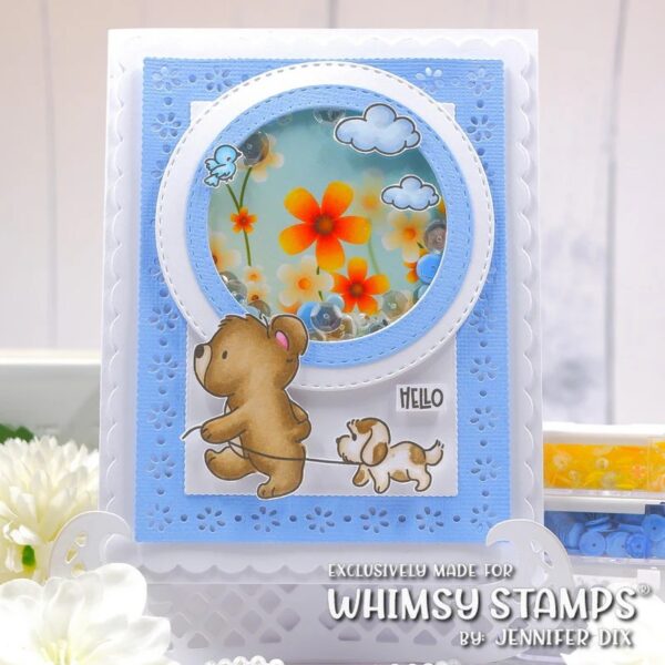 Whimsy Die Bear Bubbles