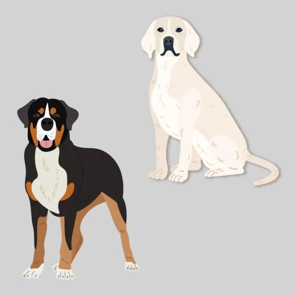 Honey Bee Die Lovely Layers: Large Dogs