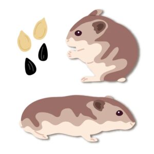 Honey Bee Die Lovely Layers: Hamster