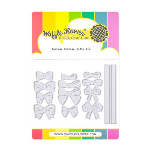 Waffle Flower Postage Collage Die Gifts