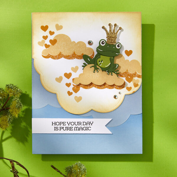 Spellbinders Jump For Joy Sentiments Clear Stamp Set From the Jump For Joy Collection