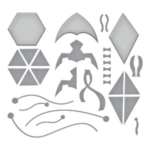 Spellbinders Fly A Kite Etched Dies From the Sky's the Limit Collection By Simon Hurley