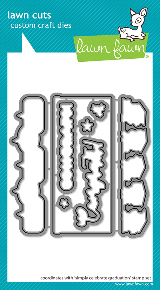 Lawn Fawn Die Simply Celebrate Graduation