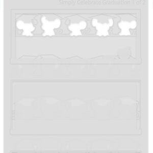 Lawn Fawn Stencil Simply Celebrate Graduation