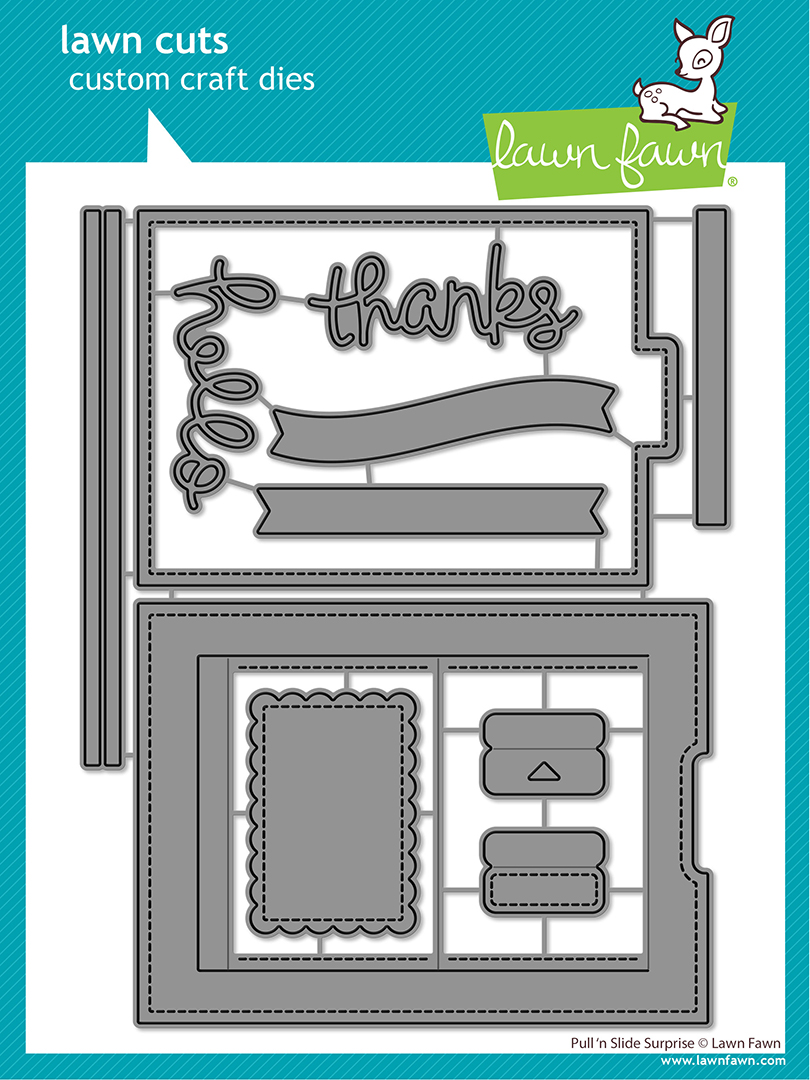 Lawn Fawn Die Pull 'N Slide Surprise