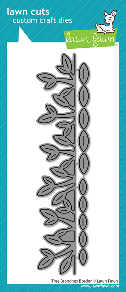 Lawn Fawn Die Tree Branches Border