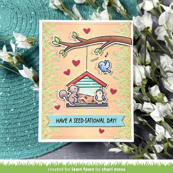 Lawn Fawn Die Leafy Border