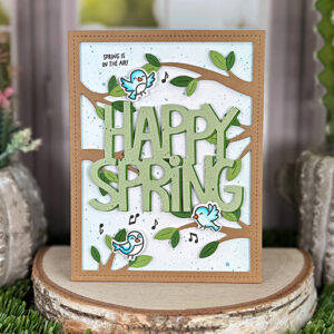 Lawn Fawn Die Tree Branches Backdrop: Portrait