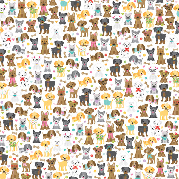 BB Bow Wow 12X12 Dog Pack