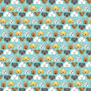 BB Bow Wow 12X12 Puppy Eyes