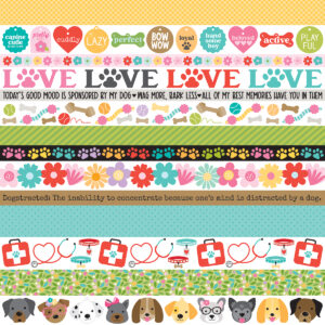 BB Bow Wow 12X12 Bow Wow Borders