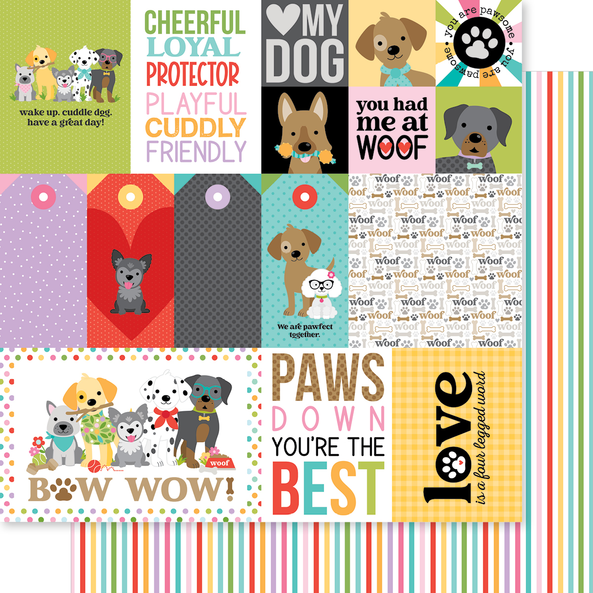 BB Bow Wow 12X12 Bow Wow Daily Details