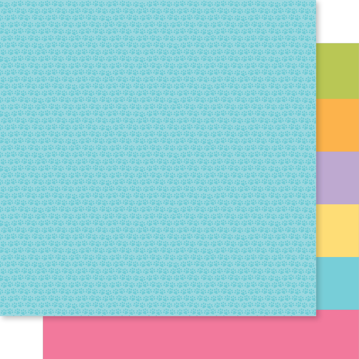 BB Meow 12X12 Kitty Paws