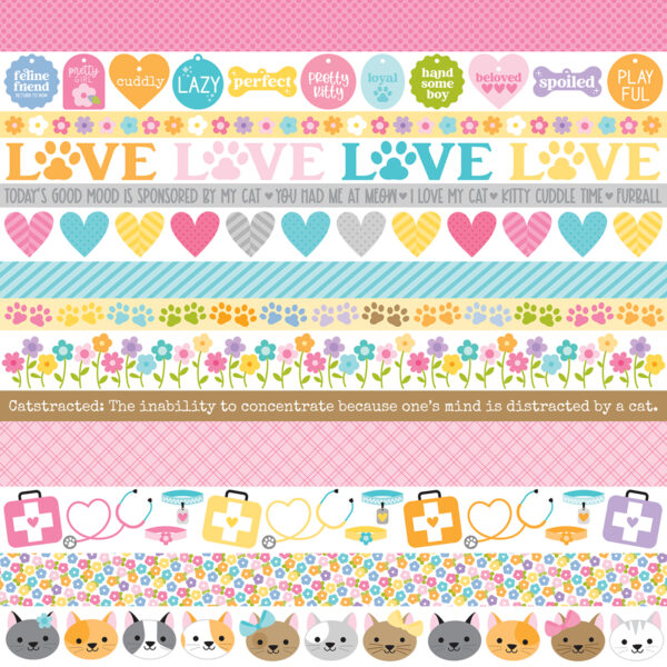 BB Meow 12X12 Meow Borders