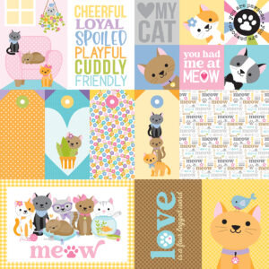 BB Meow 12X12 Meow Daily Details