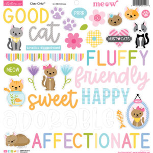 BB Meow Ciao Chipboard Icons