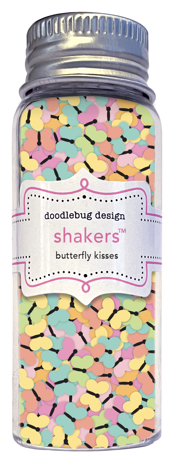 Doodle Butterfly Kisses Shakers Kisses