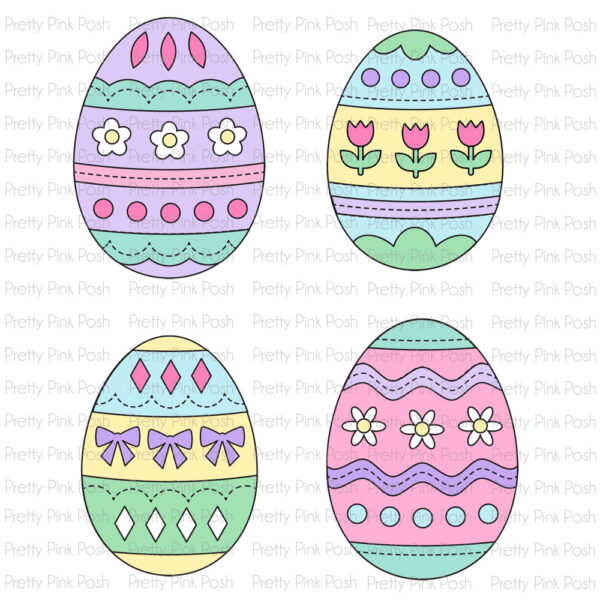 Pretty Pink Posh Die Build an Egg