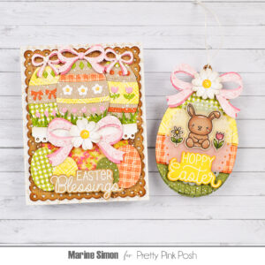 Pretty Pink Posh Die Build an Egg