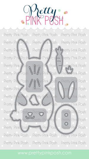 Pretty Pink Posh Die Bunny Holder