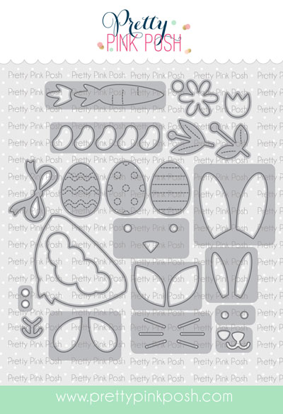 Pretty Pink Posh Die Easter Bucket Additions