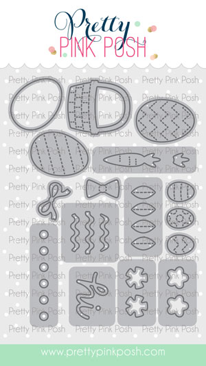 Pretty Pink Posh Die Easter Holder Additions