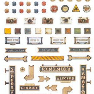 49 & MARKET RUST & REVS 2.0 EPOXY STICKERS