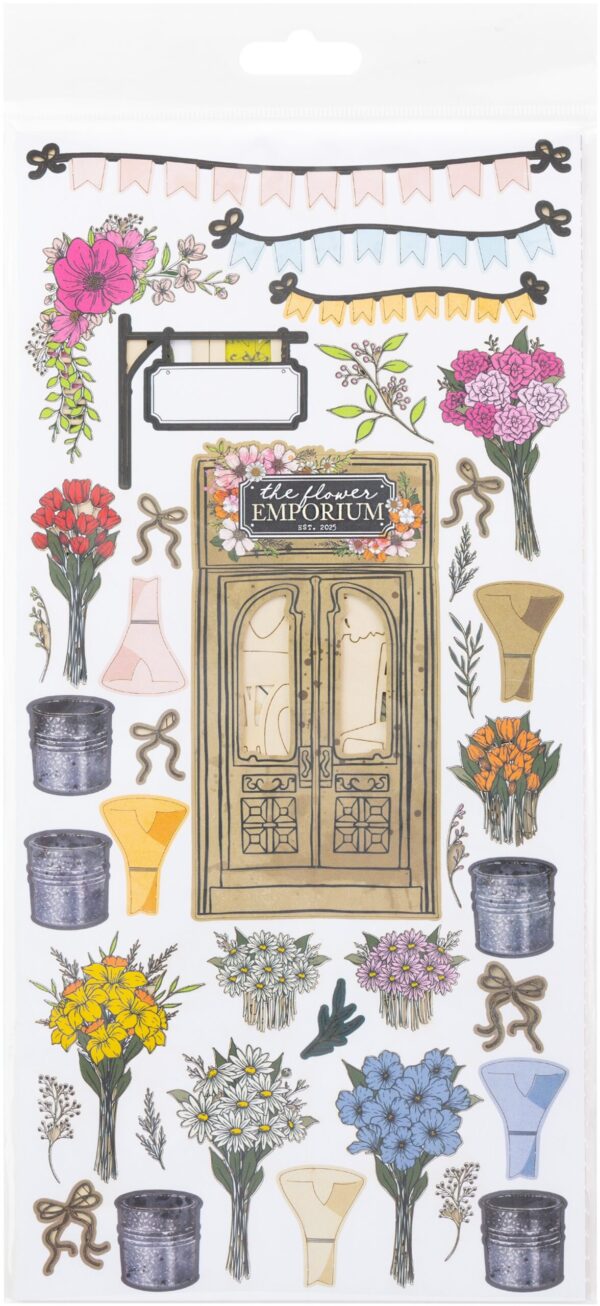 49 & MARKET THE FLOWER EMPORIUM LASER CUTS