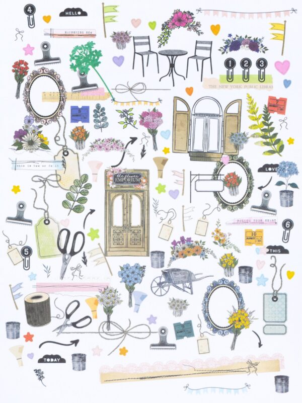 49 & MARKET THE FLOWER EMPORIUM LASER CUTS