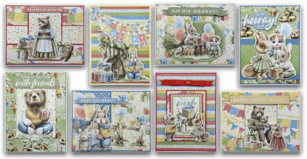 Graphic 45 Hip Hip Hooray Card Kit