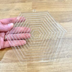 Some Assemblage Required Hexagon Stitching Ruler